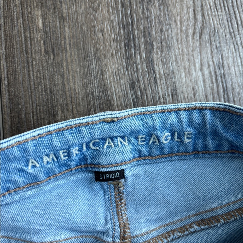 American Eagle Mom Jeans Strigid Women's Size 4 - Picture 4 of 11